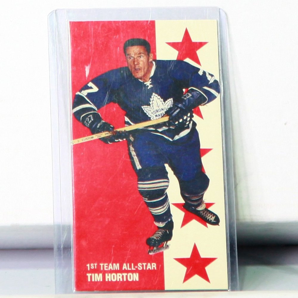 Toronto Maple Leafs ALL STAR Tim Horton Parkhurst Tallboy 1994 Retro-Style STAR